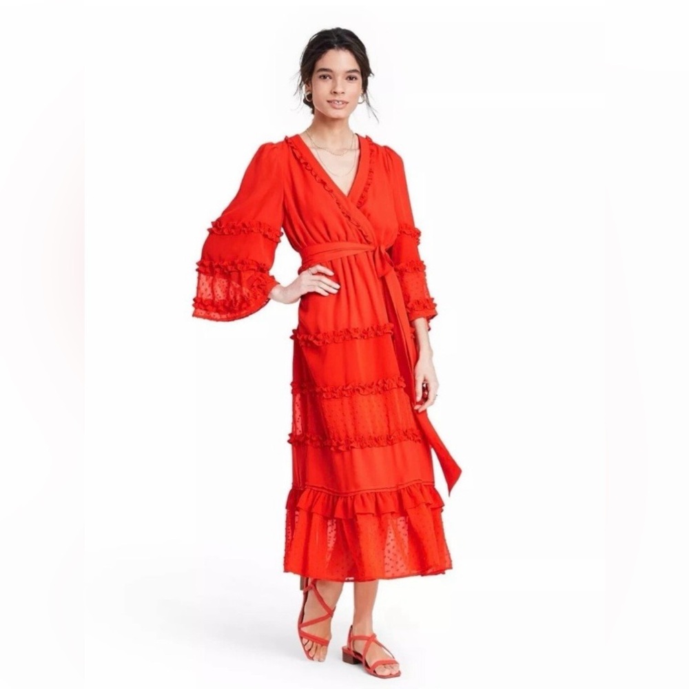 ALEXIS X TARGET Bright Orange Dress